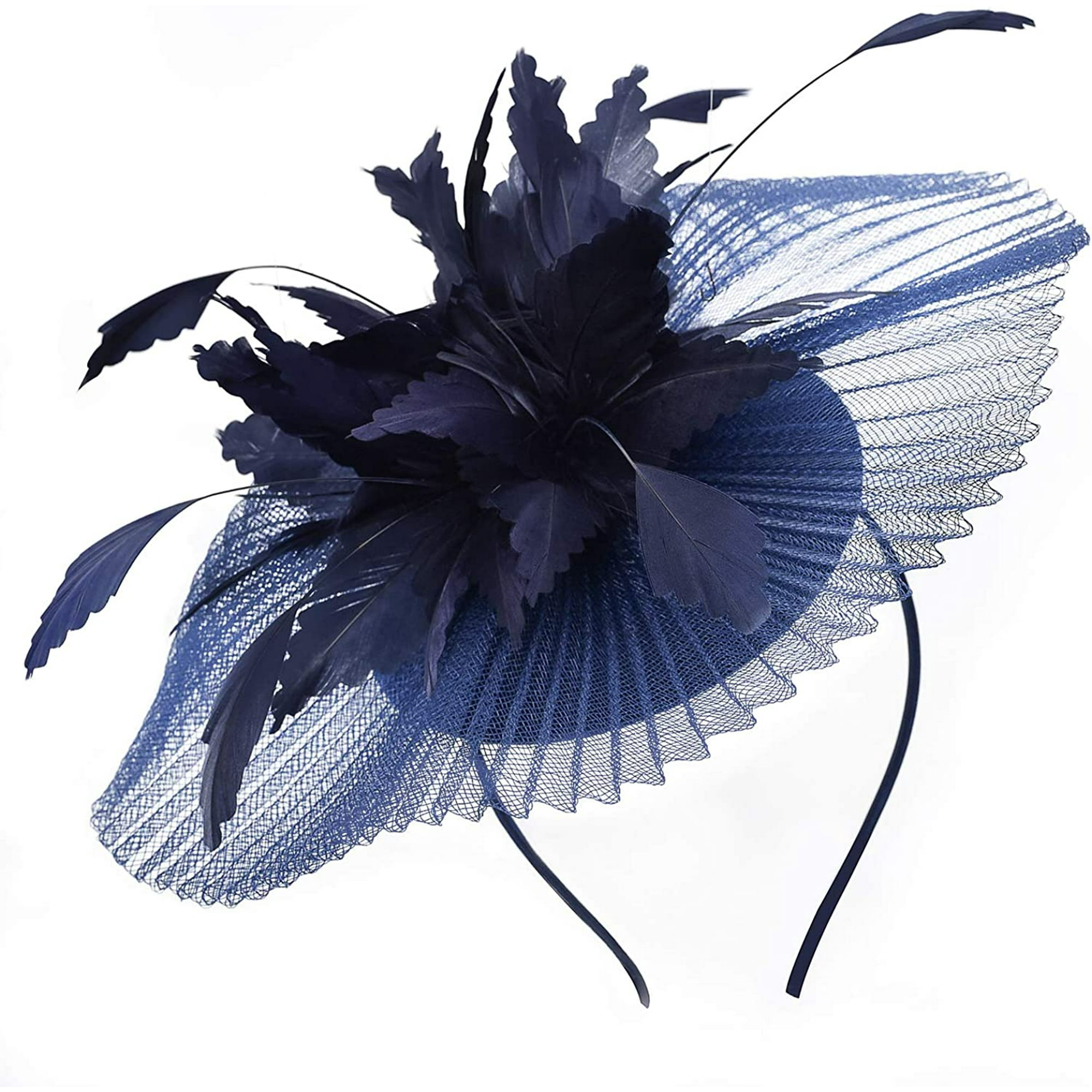 Belyee Feather Fascinator Hats for Women Cocktail Tea Party Hats with Hair Clip Belyee Feather Fascinator Hats for Women Cocktail Tea Party Hats with Hair Clip
